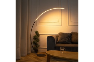 Lampadaire LED Arc - 24 W - 32 x 120 x 170 cm
