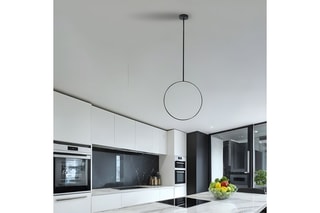 Suspension LED Cercle - 50 x 200 x 13 cm
