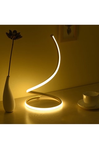 Lampe de table LED Curve - 15 W - 20 x 40 x 20 cm