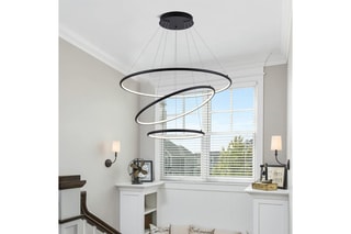 Lustre LED Waves - 50 W - 80 x 80 x 150 cm