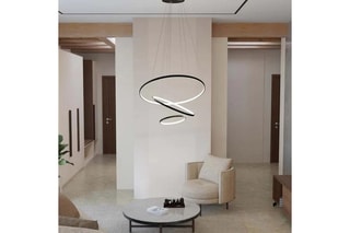 Lustre LED Waves - 50 W - 80 x 80 x 150 cm
