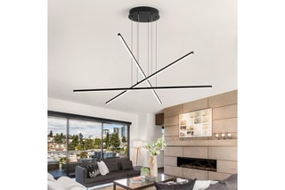 Suspension LED Yven - 25 W - 100 x 120 x 12 cm