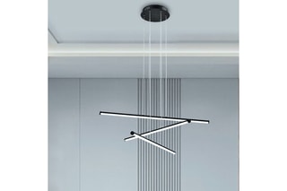 Suspension LED Yven - 25 W - 100 x 120 x 12 cm