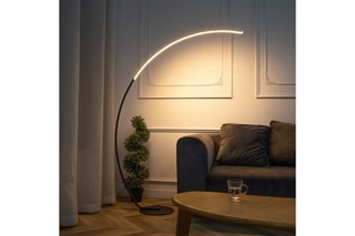 Lampadaire LED Arc - 24 W - 32 x 120 x 220 cm