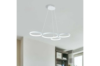 Suspension LED Hava - 4 x 80 W - 80 x 40 x 120 cm