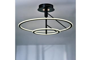 Suspension LED Nordlys - 2 x 77 W - 61 x 120 cm