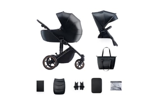 Poussette 2-en-1 PRIME 2 - Dès la naissance - Jusqu'à 22 kg - Noir