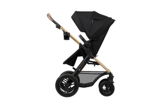 Poussette 4-en-1 + accessoires Moov 2 Air Wheels - Noir