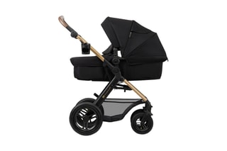 Poussette 4-en-1 + accessoires Moov 2 Air Wheels - Noir