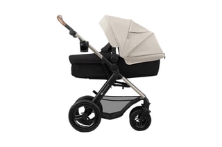Poussette 4-en-1 + accessoires Moov 2 Eva Wheels - Gris - Dès la naissance - Jusqu'à 27 kg
