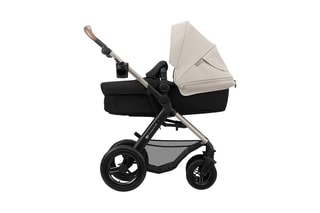 Poussette 4-en-1 + accessoires Moov 2 Air Wheels - Gris - Dès la naissance - Jusqu'à 27 kg
