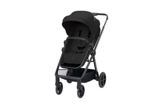 Poussette Newly 4 en 1 Mink Pro  - Dès la naissance - Jusqu'à 22 kg - Noir et beige