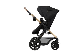 Poussette trio + accessoires Moov 2 - Dès la naissance - Jusqu'à 27 kg - Noir