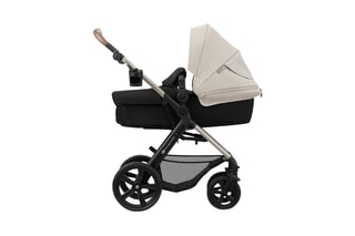 Poussette trio + accessoires Moov 2 - Dès la naissance - Jusqu'à 27 kg - Gris
