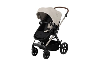 Poussette trio + accessoires Moov 2 - Dès la naissance - Jusqu'à 27 kg - Gris