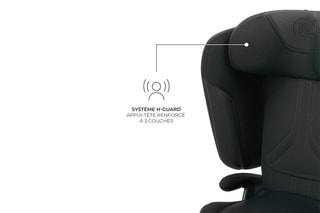 Siège-auto Unity 2 - Noir - 3,5 à 12 ans - De 100 à 150 cm