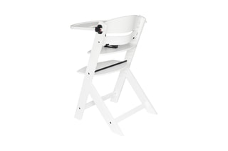 Chaise haute 2-en-1 en hêtre Enock - Dès 6 mois - Jusqu'à 35 kg