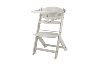 Chaise haute évolutive en hêtre Enock - De 6 à 36 mois - Jusqu'à 15 kg