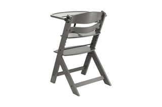 Chaise haute évolutive en hêtre Enock - Dès 6 mois - Jusqu'à 15 kg