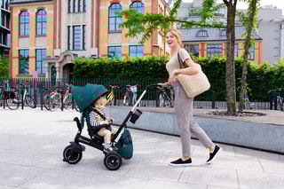 Tricycle Easytwist - Vert et noir - Dès 9 mois