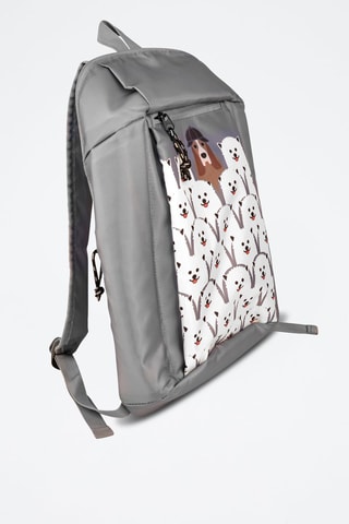 Sac à dos isotherme Friends - Gris et blanc