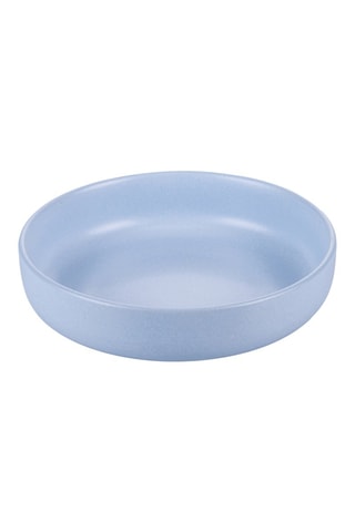 6 assiettes creuses en grès Berlin - 20,5 cm