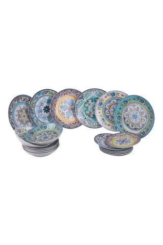 Service en porcelaine Andalucia - 18 pièces