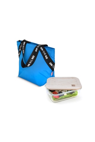 Sac à lunch isotherme On the go - Bleu roi