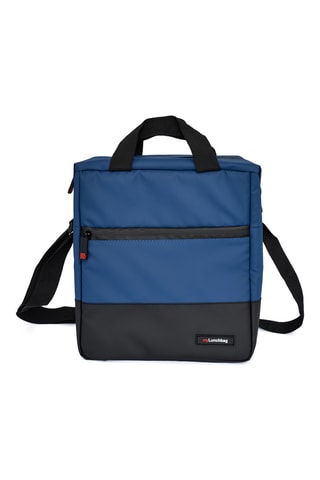 Sac à lunch isotherme Urban Titan - Bleu cobalt et beige