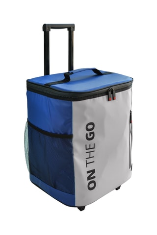 Sac isotherme à roulettes On the go - Bleu cobalt