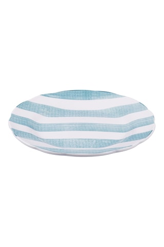 6 assiettes à dessert en porcelaine Versilia - 19 cm