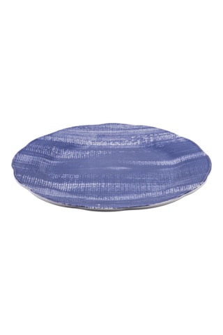 6 assiettes plates en porcelaine Versilia - 26,5 cm