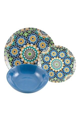 Service en porcelaine Marrakech - 18 pièces