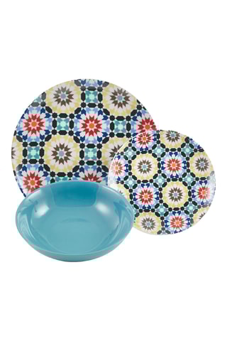 Service en porcelaine Marrakech - 18 pièces