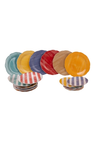 Service en porcelaine Versilia - 18 pièces