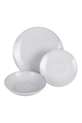 Service en porcelaine Baita Acqua - 18 pièces