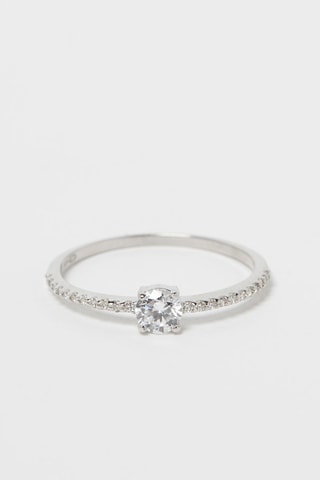 Bague Charme   Or blanc