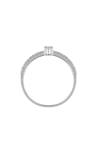 Bague Charme   Or blanc