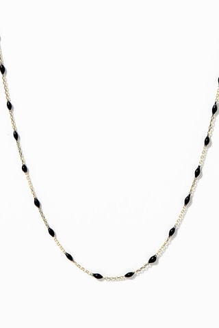 Collier  email Or Noir Or jaune