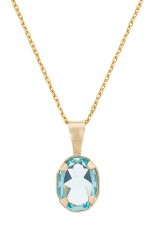 Pendentif Belle topaze - Or jaune et topazes 1,51 carats
