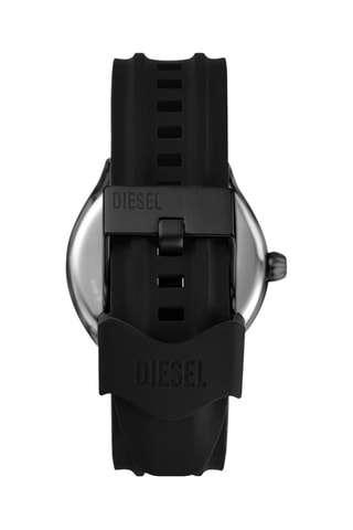 Montre à quartz en silicone Streamline - Noir et bleu