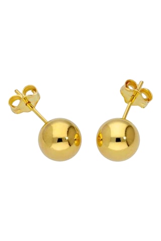 Puces - Plaqué or jaune