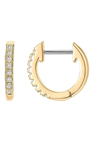 Boucles d’oreilles - Plaqué or blanc