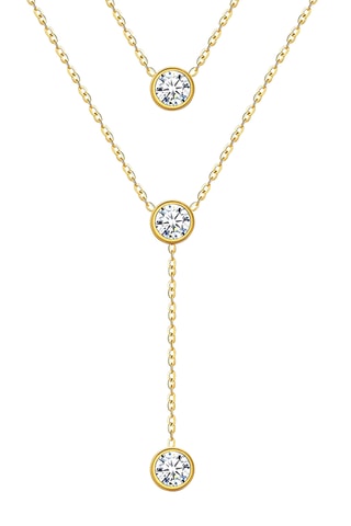 Collier double rangs - Plaqué or jaune