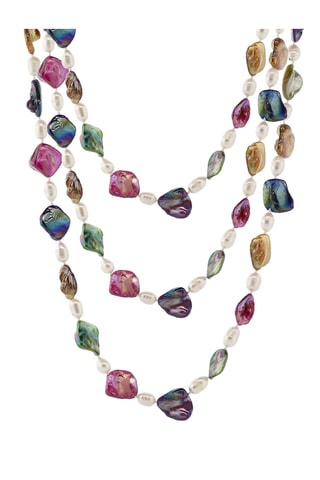 Collier multi rangs - Perles de culture d’eau douce