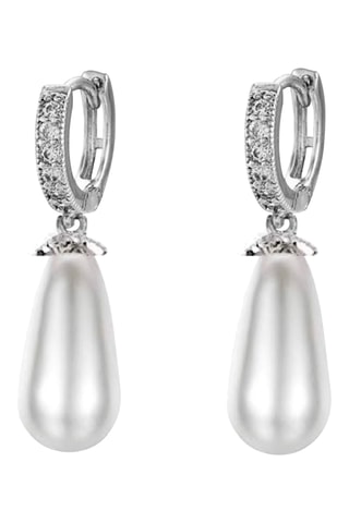 Créoles - Plaqué or blanc