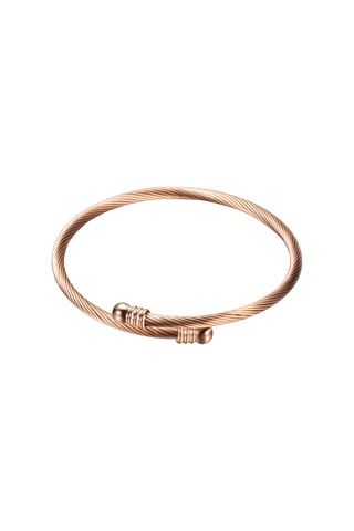 Jonc - Plaqué or rose