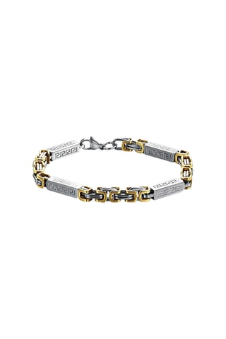 Bracelet - Plaqué or jaune et plaqué or blanc