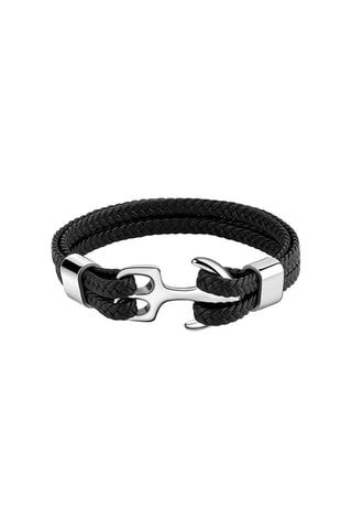 Bracelet - Plaqué or blanc