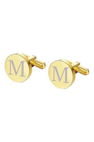 Boutons de manchette - Plaqué or jaune